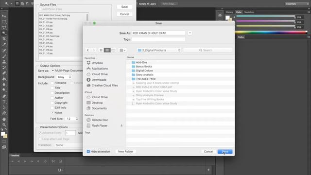 How to Format Your Comic Book PDF in Photoshop смотреть онлайн