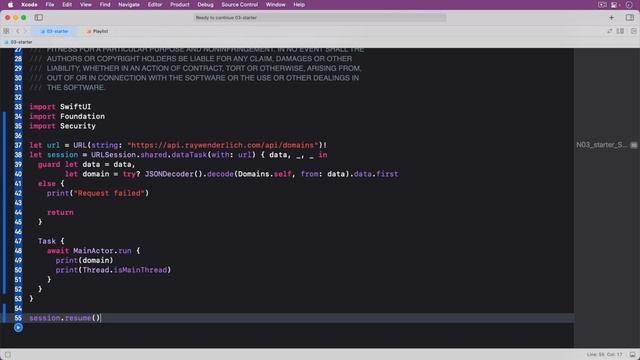 01. Работа с сетевыми запросами в iOS с помощью URLSession (Часть 1) - MobDevil смотреть онлайн