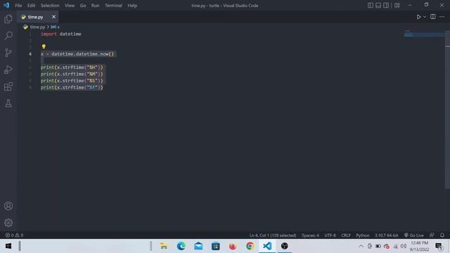 Clock In Python | For Absolute beginner #clock #python смотреть онлайн