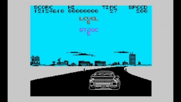Crazy Cars (1988) Walkthrough + Review, ZX Spectrum