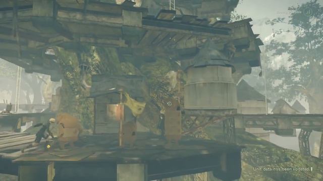 Nier Automata EP 6 - The machine village of friendly friends смотреть онлайн