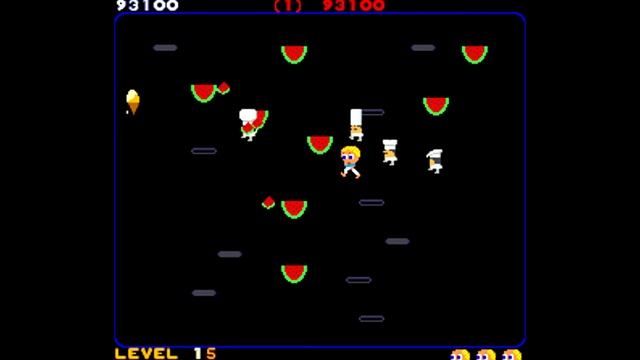 Arcade Longplay - Food Fight (1982) смотреть онлайн