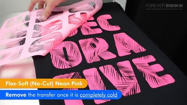 Термобумага Forever Flex-Soft (No-Cut). Использование сложных шрифтов без выборки и контурной резки смотреть онлайн