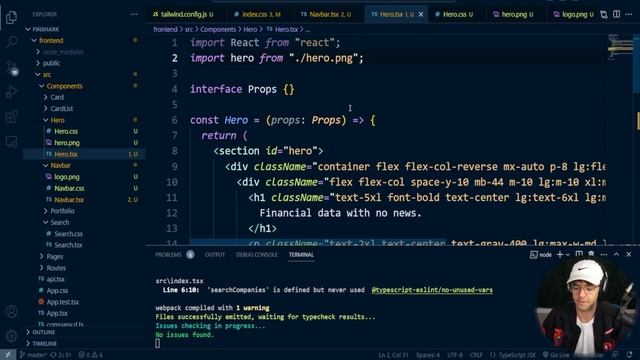 React Typescript 2023 - 15. Tailwind смотреть онлайн