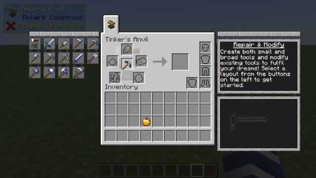 Tinkers Construct: How to add Upgrade Slots (Increase modifiers) смотреть онлайн