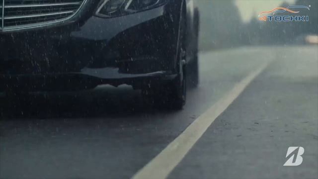Bridgestone TURANZA T005 - №1 в торможении на мокрой дороге на 4 точки. Шины и диски 4точки смотреть онлайн