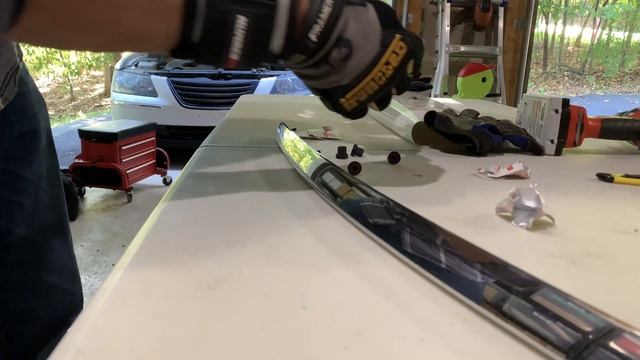 Wrapping a Hyundai Sonata NF Front Chrome Grille Lip смотреть онлайн