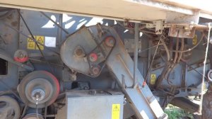 Запуск комбайна вектор 410. Проверка молотилки после ремонта. Сезон 2015