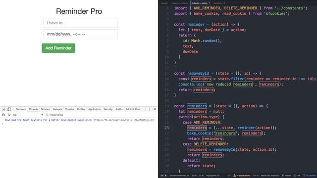 React JS and Redux Tutorial - Building an App from Scratch 12/13 смотреть онлайн