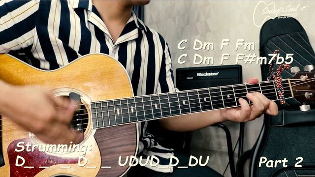 On The Ground - Rosé | Guitar Tutorial (extremely detailed with riff Tab, Chord & strumming) смотреть онлайн