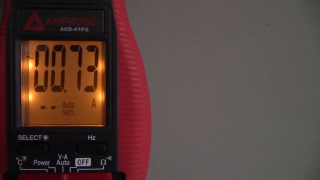 THD Harmonics Measurement Using Clamp Meter