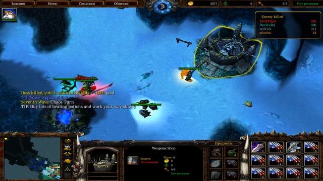 Warcraft 3 Let's play от эксперта (12 Hero Defense) смотреть онлайн