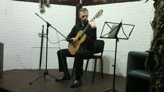 Astor Piazzolla - Milonga del Angel, arr. & performing Boris Belsky, guitar смотреть онлайн