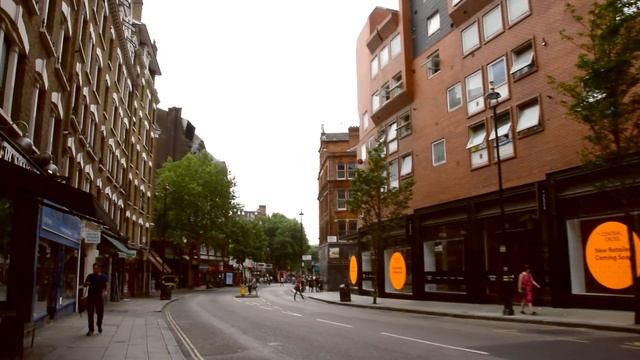 Exploring London's Charing Cross Road #walkingtour смотреть онлайн