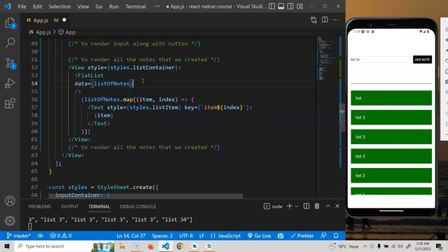 #12 - FlatLists - React Native Tutorial For Beginners 2023 смотреть онлайн
