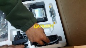 Предпусковой подогреватель двигателя (Мокрый фен) 12 вольт. Дизель/Бензин