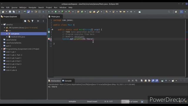 Java Tutorial #2 - Setting Up Eclipse Environment, and Arithmetic Operations смотреть онлайн