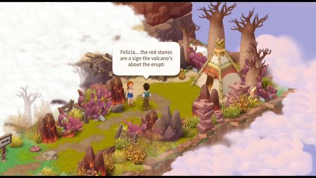 FAMILY FARM ADVENTURE: Unlocked Volcano's Edge :- Gameplay Walkthrough (IOS, Android) смотреть онлайн
