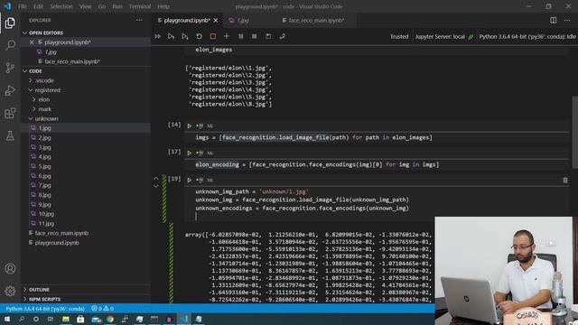 التعرف على الوجوه في الصور - شرح عملي سهل face recognition in python смотреть онлайн