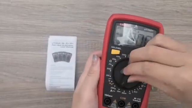 Uni-T Palm Size Multimeter смотреть онлайн