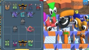 Alphabet Combine Merge Master & Alphabet Lore - Room Door Maze Game - (Part 4) | Alphabet Game