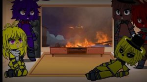 Fnaf 1 animatronics react to skibidi toilets (66) [gacha reaction]