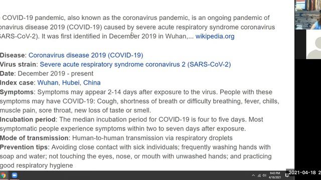 CORONAVIRUS: New Vocabulary and Pronunciation in Sentences смотреть онлайн