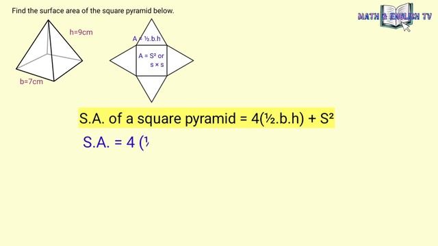 How to Find the Surface Area of a Pyramid смотреть онлайн