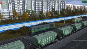 ✅ Trainz Simulator 2012 ✅ Сессия: «Поезд - беглец»