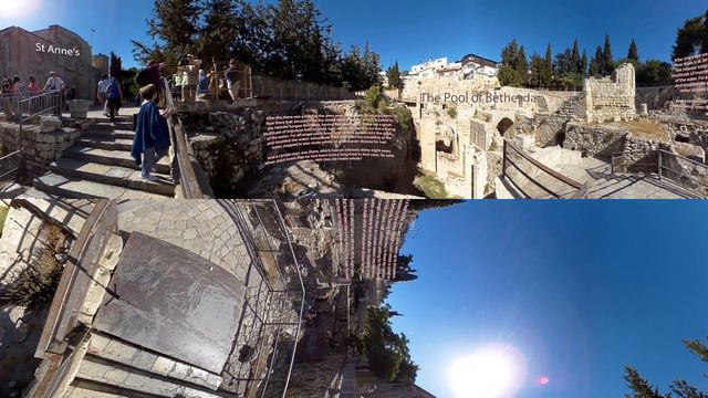 "Psalm 23" at St Anne's Basillica in Jerusalem, Israel in 360VR смотреть онлайн