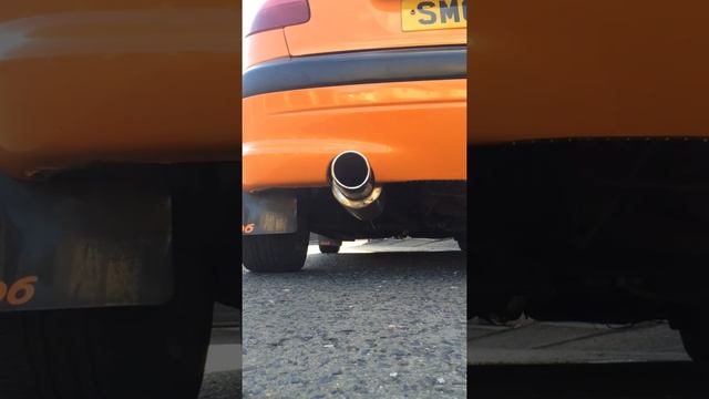 Peugeot 206 cherrybomb exhaust смотреть онлайн