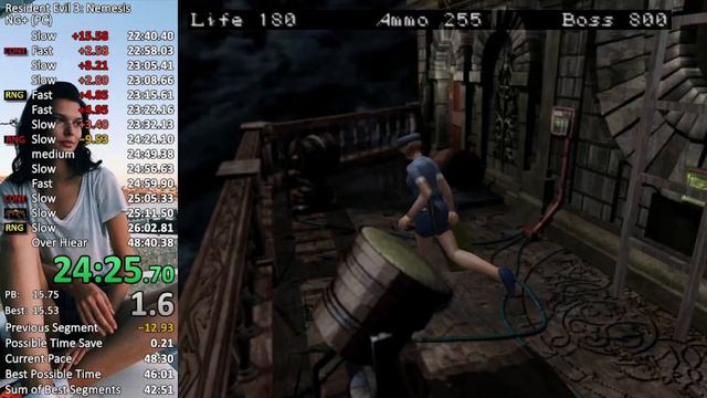 Resident Evil 3: Nemesis (1999) New Game+ 46:11 смотреть онлайн