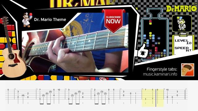 [NES OST] Dr.Mario Theme (acoustic fingerstyle guitar cover by Kaminari) смотреть онлайн