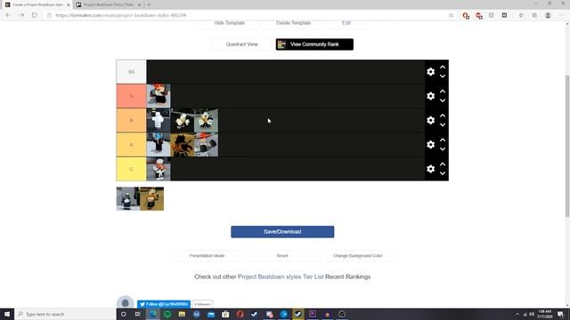 THE TIER LIST... | Project Beatdown смотреть онлайн