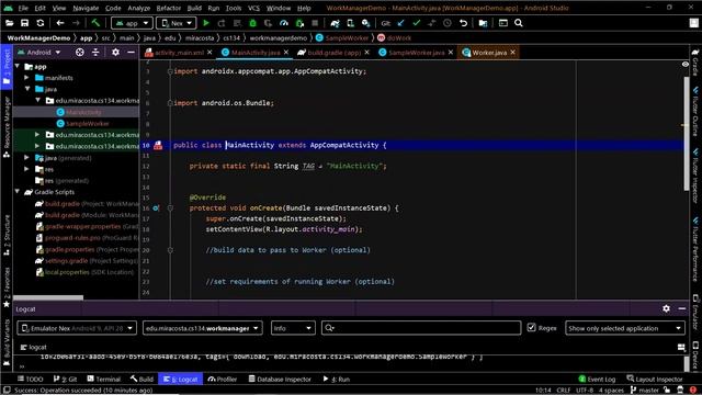 Core 7 - WorkManager смотреть онлайн