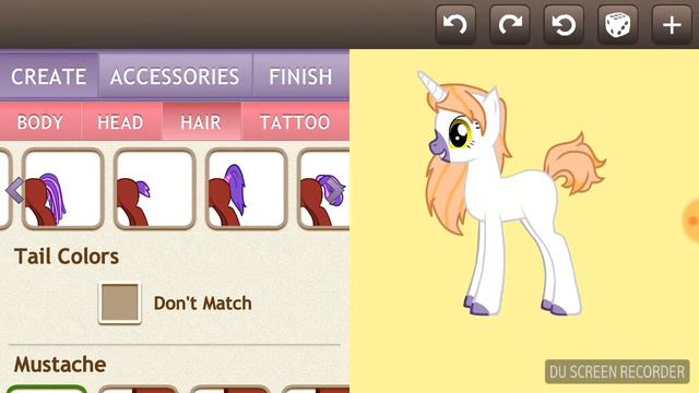 Создание ОС пони. Криатор пони