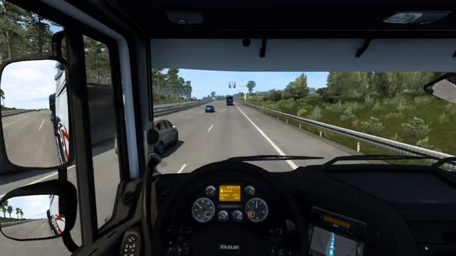 ETS 2 MOD (1.44) DAF XF 105.510 8x4 Hopper Car 19-4109 Delivery From Hanover to Bremen смотреть онлайн