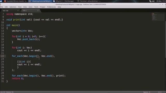 Difference B/W range for Loop & foreach In C++? смотреть онлайн