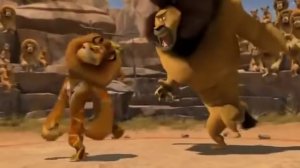Мадагаскар 2. Танец драка льва Алекса