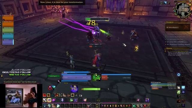 WoW 7.3 lvling. Тут хорошие клипы =)(читаю чат) смотреть онлайн