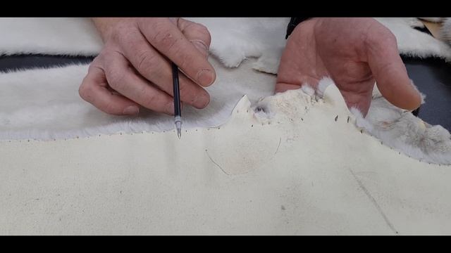 Шьем шубу из меха норки ПОПЕРЕЧКА Мастер Класс смотреть онлайн