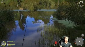 Русская рыбалка 4: ОЗЕРО КОМАРИНОЕ - ТРОФЕЙНЫЙ СЕРЕБРЯНЫЙ КАРАСЬ чуть не оборвал леску