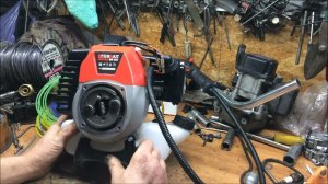 Бензо-триммер "i-Брайт"Поломка которая входит в стоимость.)