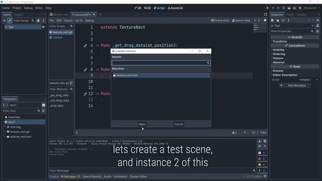Drag and Drop Godot 4 смотреть онлайн
