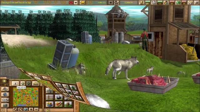 Wolves on wildlife park2! смотреть онлайн