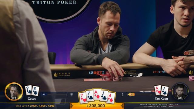 Triton Poker NLHE Cash Game Montenegro 2019 - Episode 3 смотреть онлайн
