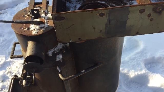 Экономная плита на дровах . Обзор (rocket stove/로켓 스토브) смотреть онлайн