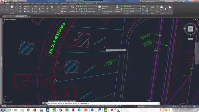 Adding Hatch and Center Lines in AutoCAD 2017 смотреть онлайн