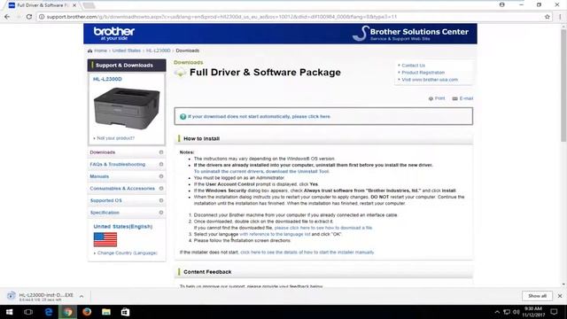 Brother Laser Printer Install Setup And Wifi HL L2300D HL L2320D HL L2340DW HL L2360DW [Tutorial]