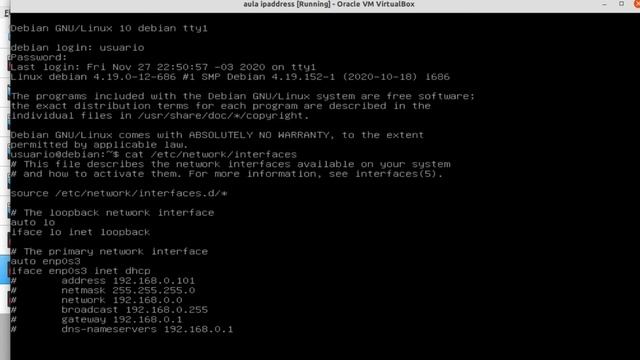 Adaptador em modo NAT no VirtualBox e configurando uma VM GNU/Linux com DHCP смотреть онлайн